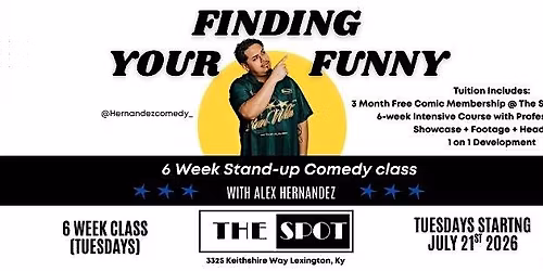 Finding Your Funny: Stand up Comedy Class Summer 2026