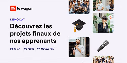 Demo Day : Nos apprenants vous d\u00e9voilent leurs projets !