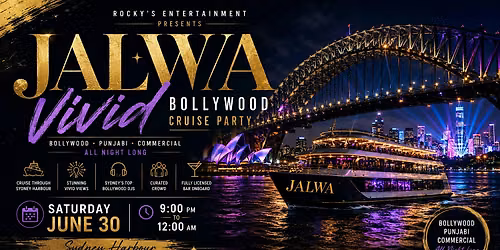 JALWA VIVID BOLLYWOOD CRUISE PARTY