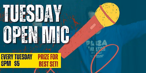 TUESDAY COMEDY OPEN MIC @ THE GIMMICK! BYOB!