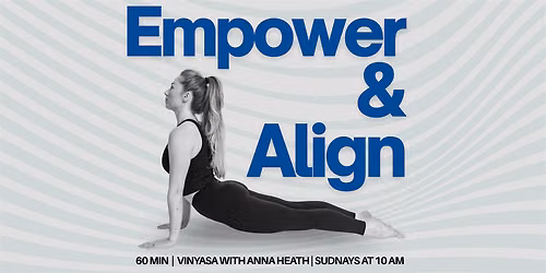 Empower & Align - 60 Min Vinyasa at Volta Cafe
