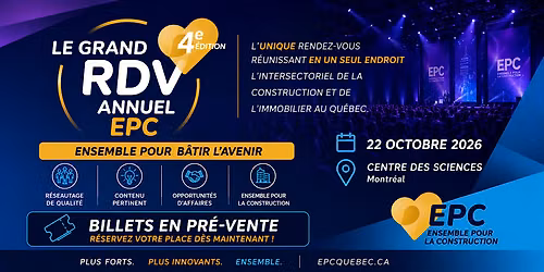 Le Grand RDV Annuel EPC \u2014 4e \u00e9dition
