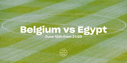 Belgium vs Egypt - World Cup Screening