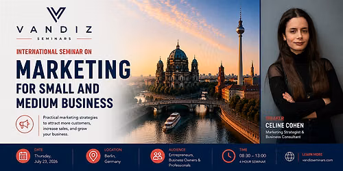 International Marketing seminar and conference in Berlin