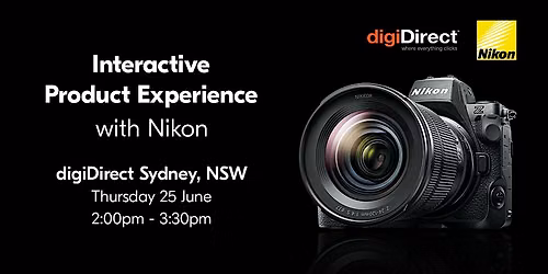 Nikon In-Store Touch & Try With Brett Atkins