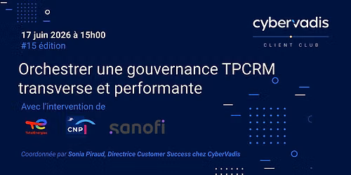 Client Club - \u00c9dition sp\u00e9ciale gouvernance et risques tiers