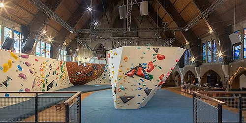 Rondleiding Boulderhal Lourdeskerk met de architect