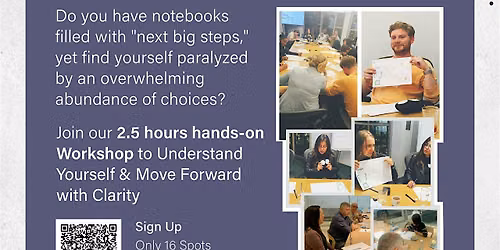 Workshop Explore Your DNA - Understand Yourself & Move Forward with Clarity