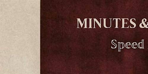 Minutes & Moments | Speed Dating