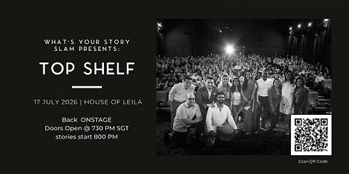Top Shelf: A Live Storytelling Night | What's Your Story Slam