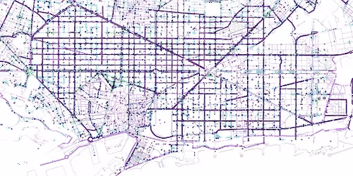 Cycling guided tour. Intersections and cycling exceptions in the Cerd\u00e0 grid