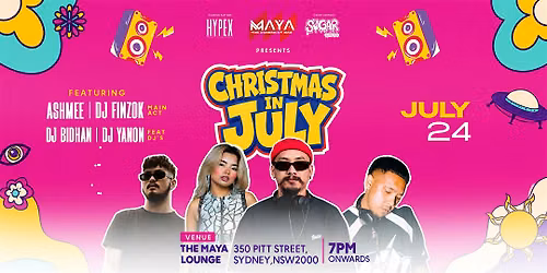 Christmas in July 2026 | Featuring DJ FINZOK Live in Sydney