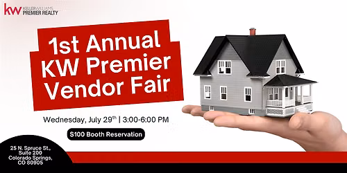 KW Premier Realty 1st Annual Vendor Fair | Vendor Registration