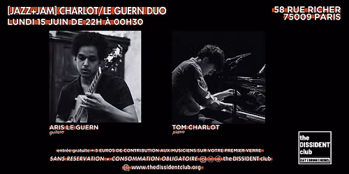 [JAZZ+JAM] Charlot\/Le guern duo