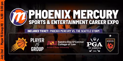 Phoenix Mercury Sports & Entertainment Career Expo