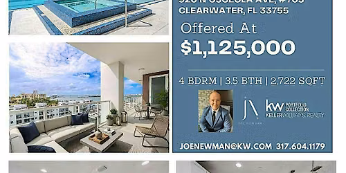 Clearwater Luxury Condo Open House