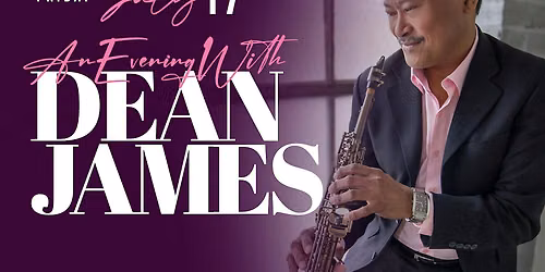 An Evening with Dean James Friday June 17th