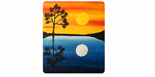 Calgary\u2019s Paint & Sip Experience at Raw Canvas: Sunday Family Day