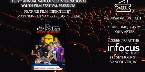 June 25 Feature Screening: The Christopher Nolan Experience - VIYFF 2026