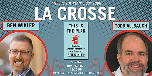 This Is The Plan Book Tour: La Crosse