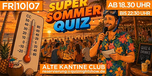 Quiz Night #577.2 - Allgemeinwissen (Super Sommer Quiz)