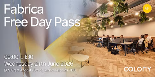 Free Coworking & Business Networking Day - Colony Fabrica