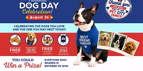 National Dog Day Celebration at Pet City