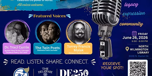 Voices of Wilmington: A Community Reading Series - June Reading