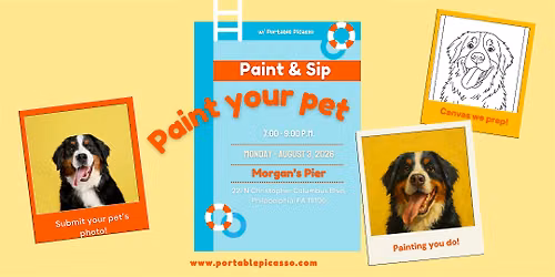 Paint & Sip - Paint Your Pet