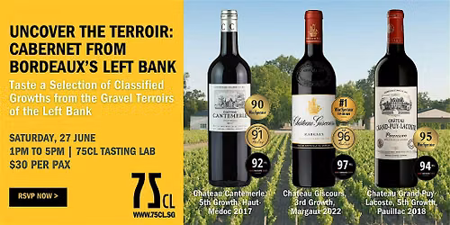 Uncover the Terroir: Cabernet from Bordeaux\u2019s Left Bank