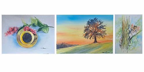 Watercolour Painting Course (Beg) by Geri