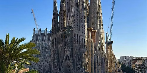 Premium Sagrada Fam\u00edlia Terrace Experience During the Pope's Visit