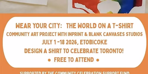 Wear Your City: A World on a T-Shirt (July 4th, 2026)