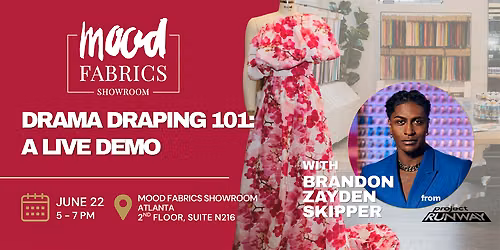 Drama Draping 101: A Live Demo with Brandon Zayden Skipper