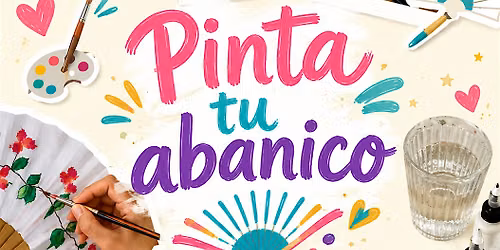 Pinta tu abanico + picoteo