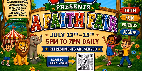VBS Presents A Faith Fair