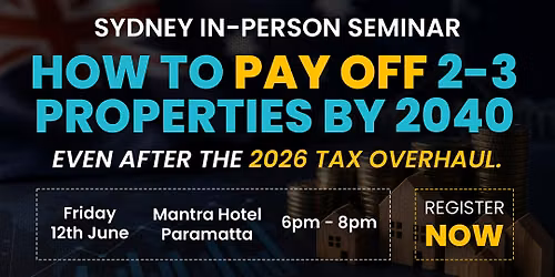 Pay off 2\u20133 properties by 2040. Even after the 2026 tax overhaul.