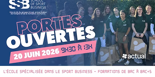 JOURN\u00c9E PORTES OUVERTES SCHOOL OF SPORT BUSINESS BREST