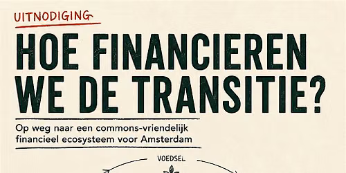 Hoe financieren we de transitie?