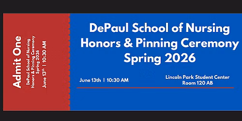 School of Nursing Spring 2026 Honors & Pinning Ceremony