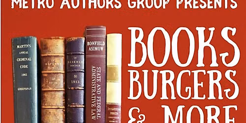 Books Burgers & More Author Expo With Poetry Slam