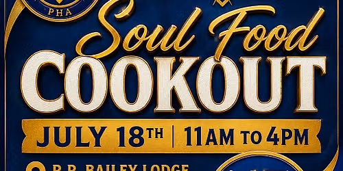 R.R. Bailey Lodge Cookout Fundraising Event
