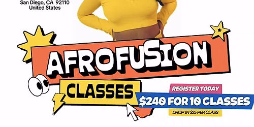 AFRO FUSION DANCE CLASSES