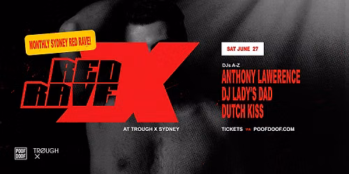 Red Rave X Sydney - Sat 27th June