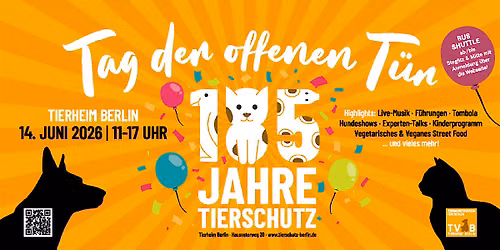Tag der offenen T\u00fcr - Tierheim Berlin - BUS SHUTTLE