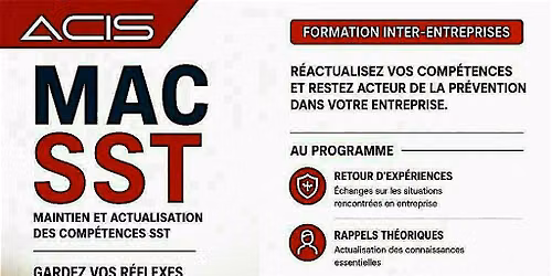 Mise \u00e0 Jour des Comp\u00e9tences SST