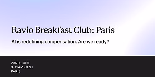 Ravio Breakfast Club: Paris