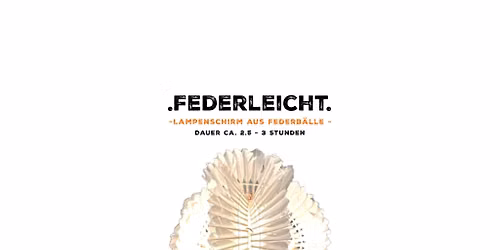 Federleicht: Licht trifft Federn.
