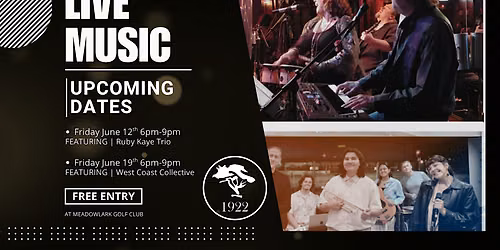 FREE Live Music at Meadowlark Golf Club (Classic Rock\/Jazz\/Pop)