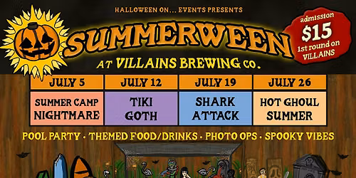 SUMMERWEEN Pool Party Series @ VILLAINS Orange County